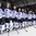 POPRAD, SLOVAKIA - APRIL 18: Players from team Finland sing during their national anthem following a 6-3 victory against Canada during preliminary round action at the 2017 IIHF Ice Hockey U18 World Championship. (Photo by Andrea Cardin/HHOF-IIHF Images)